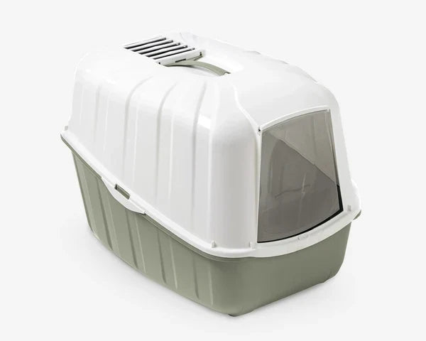 Komoda Cat Litter Box with Roof and Flap + Filter & Scoop 55X40X40 cm