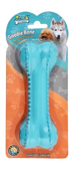Soleil Goodie Bone Shaped Dog Chew Toy