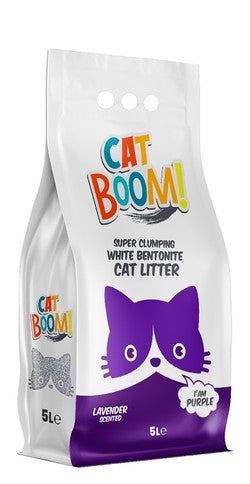 Cat Boom Clumping Cat litter Lavender Scent