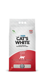 Cat’s White® UnScented Clumping Cat Litter For Sensitive Cats