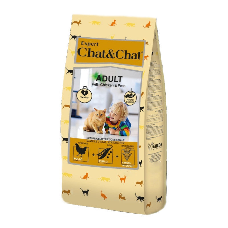Expert Chat & Chat Adult Cat Food ًWith Chicken & Peas 900 g - Talapets
