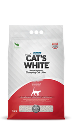 Cat’s White® UnScented Clumping Cat Litter For Sensitive Cats