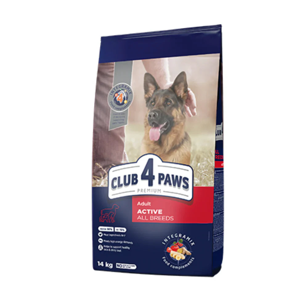 CLUB 4 PAWS Premium Active for Adult Dog Dry Food 20 Kg