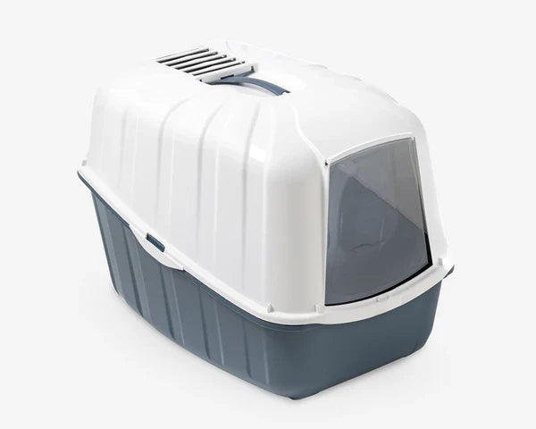 Komoda Cat Litter Box with Roof and Flap + Filter & Scoop 55X40X40 cm