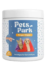 Pets Park Pet Clean Eye & Ear Finger Wipes