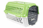Orientpet Light Green & off white Pet Carrier Crate (52x34x35cm)