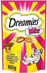 DREAMIES Cat Treat Beef & Cheese Flavor 60G