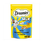 DREAMIES Cat Treat Cheese & Salmon Flavor 60G