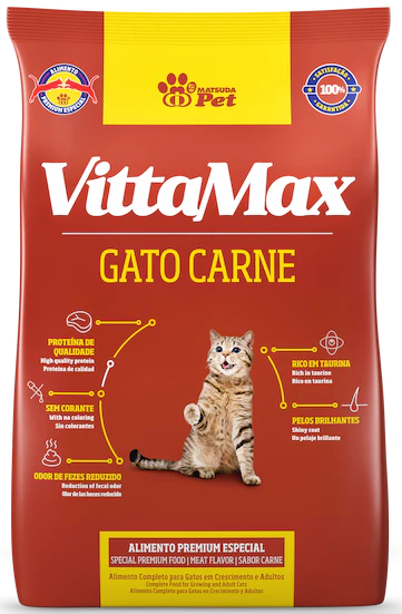 Vittamax Gato Carne 1KG