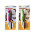 Kudi 026S - Pet Grooming Comb Stainless Steel Comb for Cats & Dogs