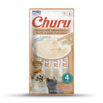 Inaba Churu Creamy Cat Treat with Chicken & Salmon 4x14G Tube