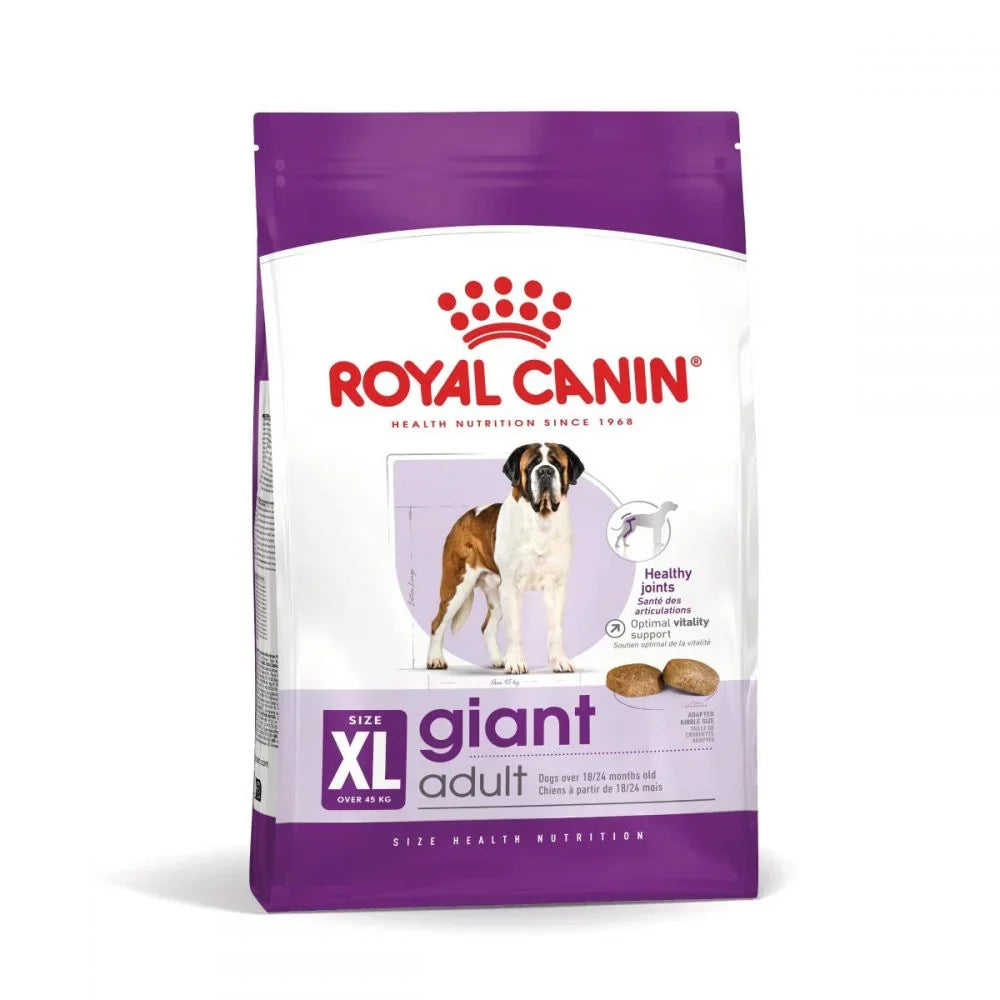 Royal Canin Giant Adult- Dry food for giant active dogs. Adult weight from 45 kg and over - over 18\24 months