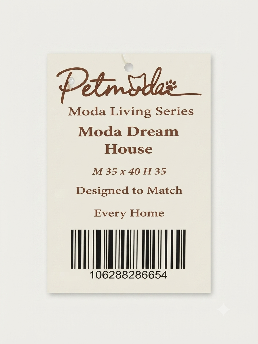 Petmoda Moda Dream House - Printed Fabric Pet House