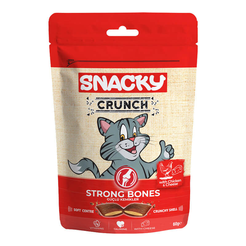 Snacky Crunch Four Different Flavors 60G - Talapets