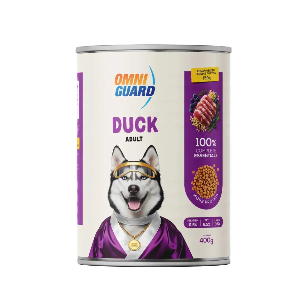 Omni Guard Wet Food for Adult Dog with Duck 400G
