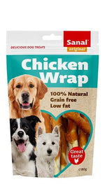 Sanal Chicken Wrap Dog Treats 80G