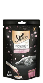 Sheba Melty Mixed Creamy Treats Tuna & Salmon Flavor 4x12G