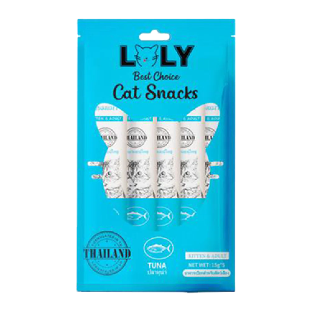 Loly Cat Liquid Snacks with Tuna 5x15G