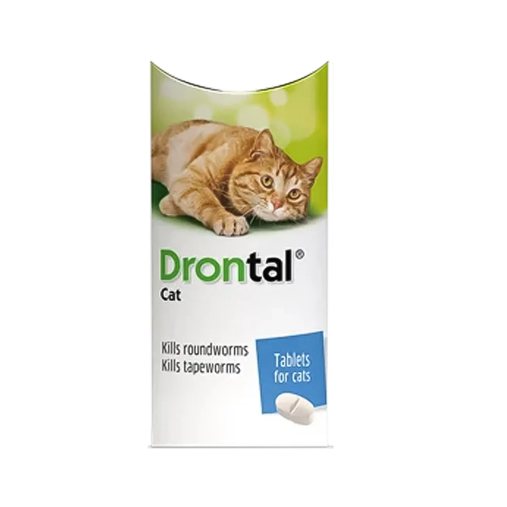 Drontal For Cats Tasty Bone Worming (one tablet)