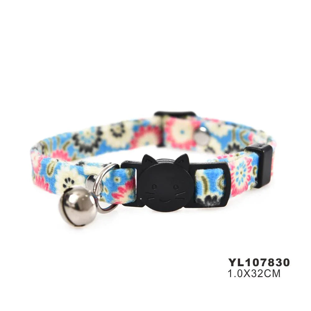 Naomi Cat Collar with Bell - Talapets