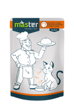 Master Wet Food with Poultry in Jelly for Adult Cats 80G