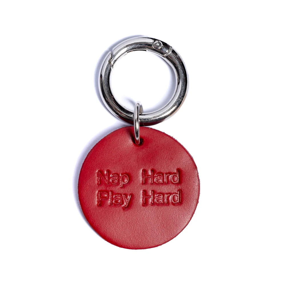 PawPaw Collar Charm - Nap Hard Play Hard