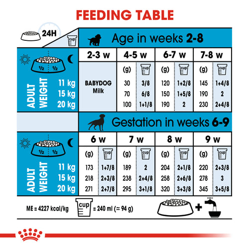 Royal Canin Medium Starter Mother and Babydog (4kg) - Mother during gestation and lactation - weaning puppies up to 2 months - Talapets