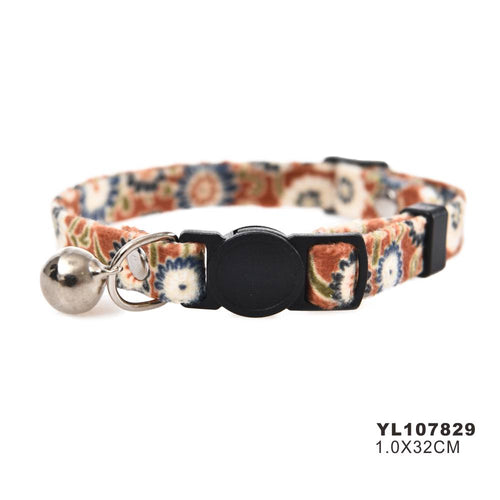 Naomi Cat Collar with Bell - Talapets