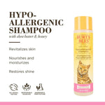 Burt’s Bees Hypoallergenic Shampoo for Cats Shea Butter and Honey 296ml