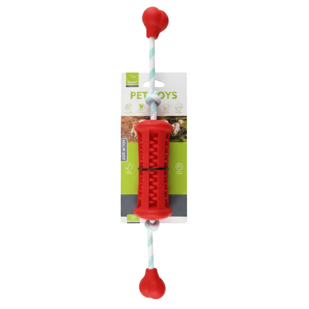 Nunbell Dog Chew Toy with Rope