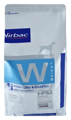 Virbac Veterinary HPM Dog W1 Weight Loss & Diabetes