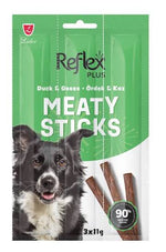 Reflex Plus Meaty Sticks Dog Treats With Duck & Goose