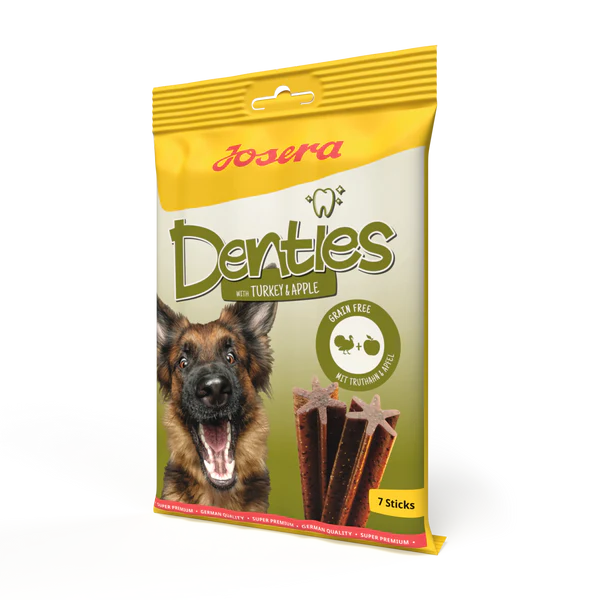 Josera Denties with Turkey & Apple for Dogs x7 Dental Sticks
