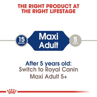 Royal Canin Maxi Adult Dry Food (4KG/15KG) - Talapets