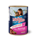 Miglior Gatto Wet Cat Food Chunks with Tripe, Lamb & Carrot 405G