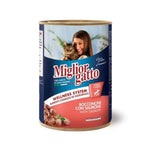 Miglior Gatto Wet Cat Food Chunks with Salmon 405G