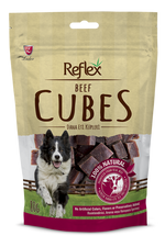 Reflex Cubes Beef Dog Treats 80G