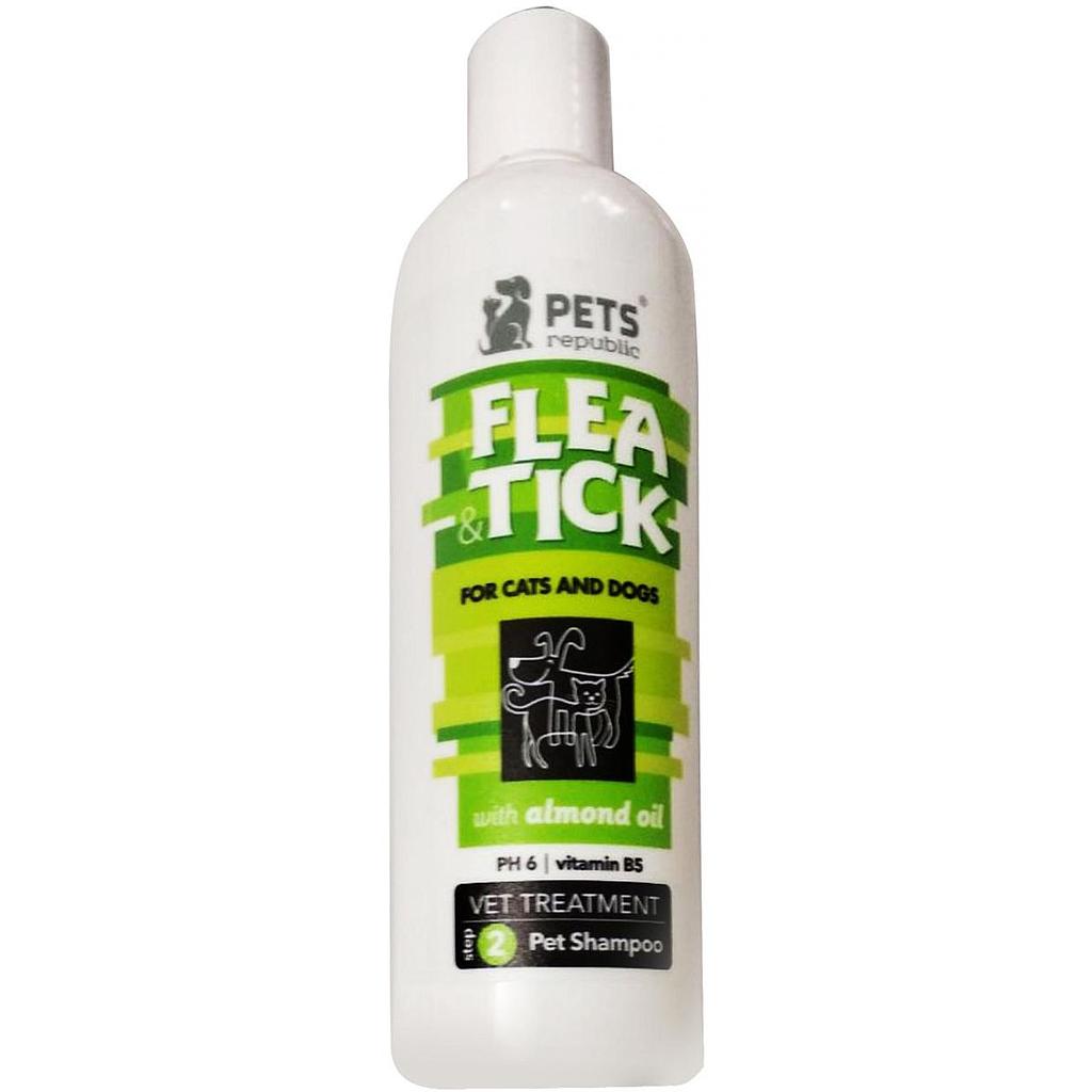 Pets Republic Flea & Tick Shampoo 3 Scents (500 ml) - Talapets