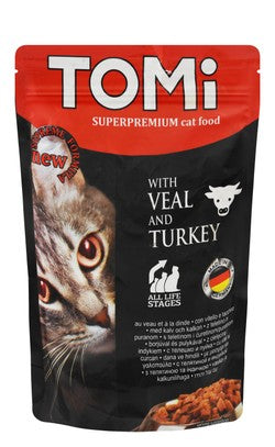 Tomi with Veal & Turkey Cat Wetfood 100G