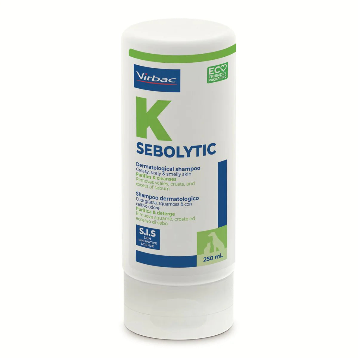 Virbac Sebolytic Shampoo For Cats and Dogs 250 ml