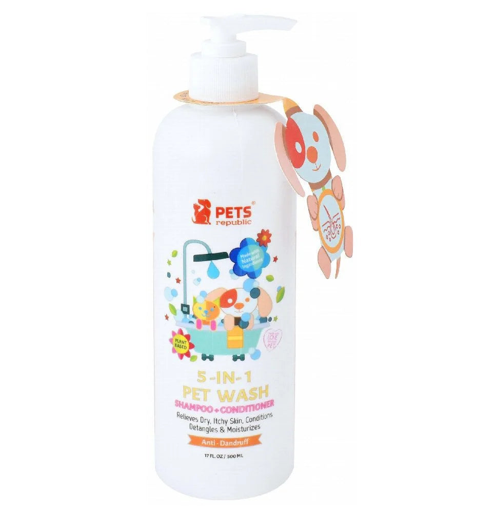 Pets Republic Shampoo 5-in-1500ml