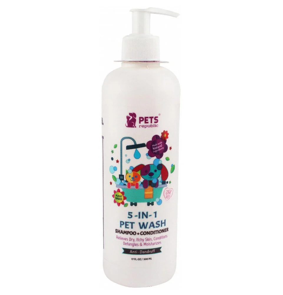 Pets Republic Shampoo 5-in-1500ml