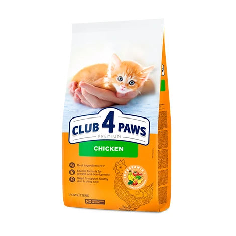 CLUB 4 PAWS Premium Kittens With Chicken Dry Cat Food