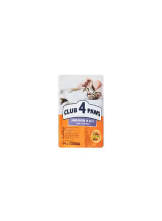 CLUB 4 PAWS PREMIUM for adult cats Indoor with Chicken