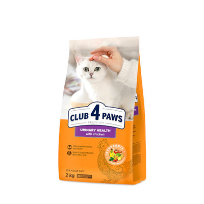 CLUB 4 PAWS PREMIUM for adult cats URINARY HEALTH 2KG