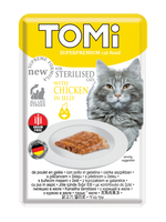 Tomi with Chicken for Sterilised Cats in Jelly (85G)