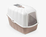 Komoda Cat Litter Box with Roof and Flap + Filter & Scoop 55X40X40 cm