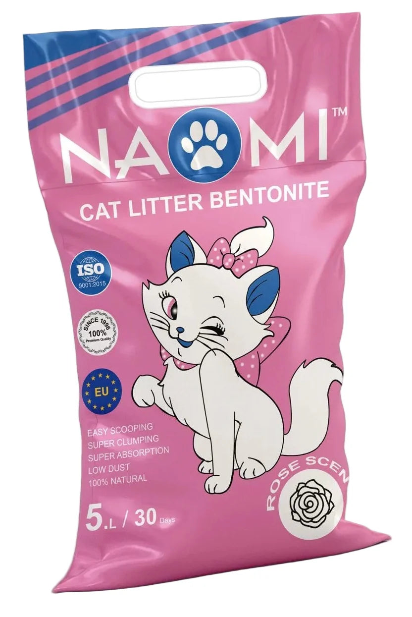 Naomi rose clumping cat litter 5 L