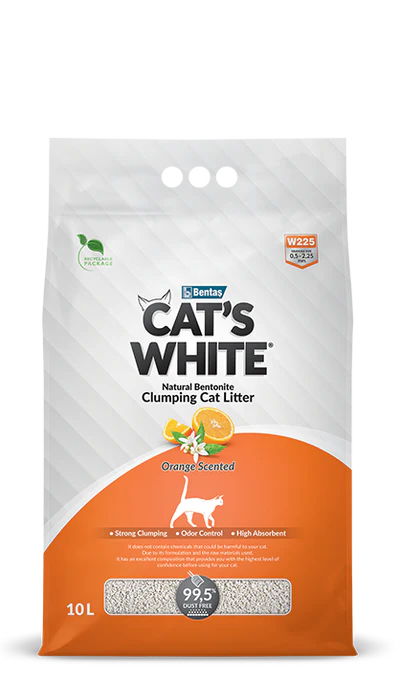 Cat’s White® Orange Scented Clumping Cat Litter