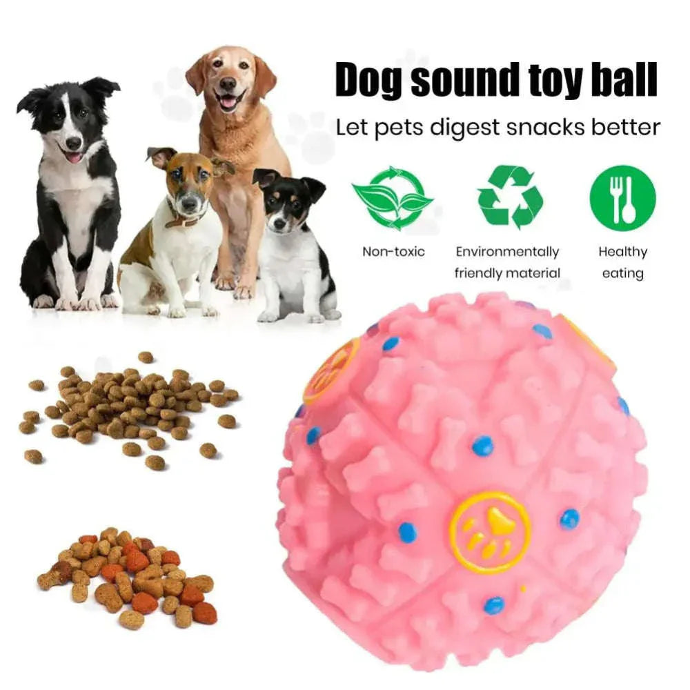 Nunbell Dog Food Leak Ball Toy